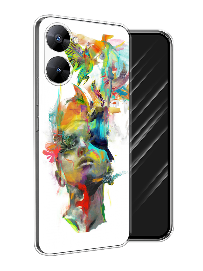 

Чехол Awog на Realme V30 5G/V30T 5G "Теория мечты", Зеленый, 2513450-10