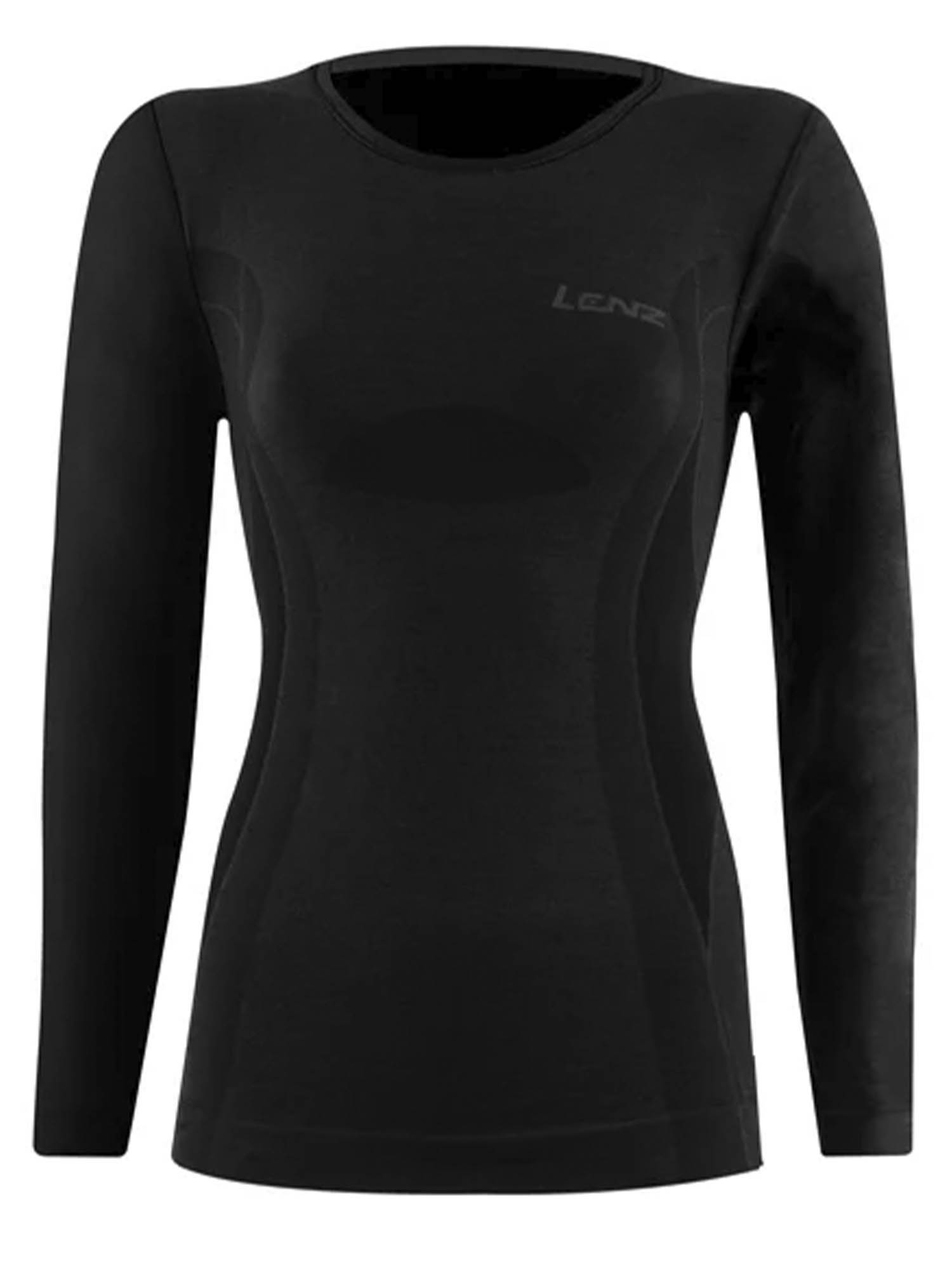 

Футболка С Длинным Рукавом Lenz Merino 6.0 Round Neck Black (Us:m) 2023-24, Черный, Merino 6.0 Round Neck