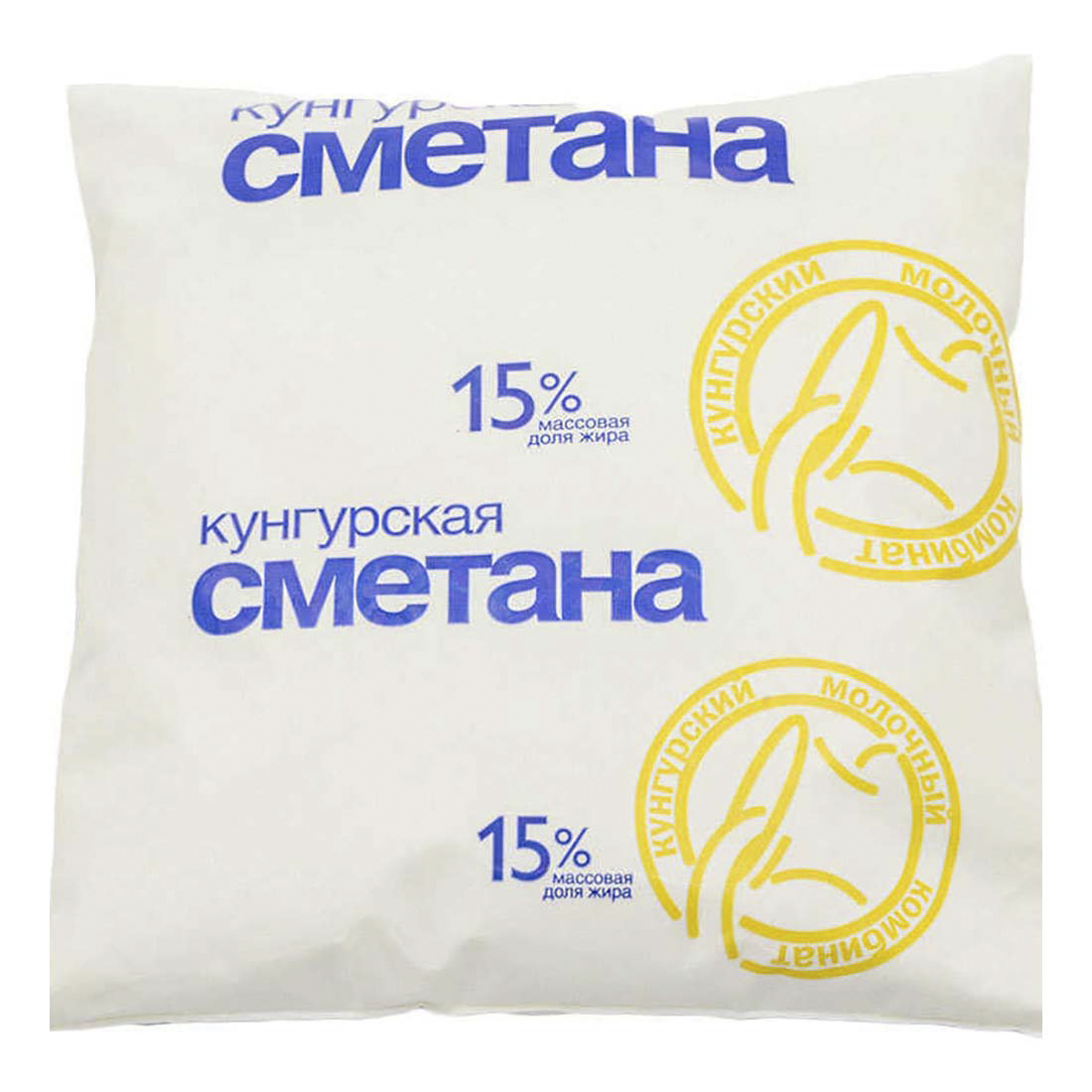 

Сметана Кунгурский молочный комбинат 15% 250 г