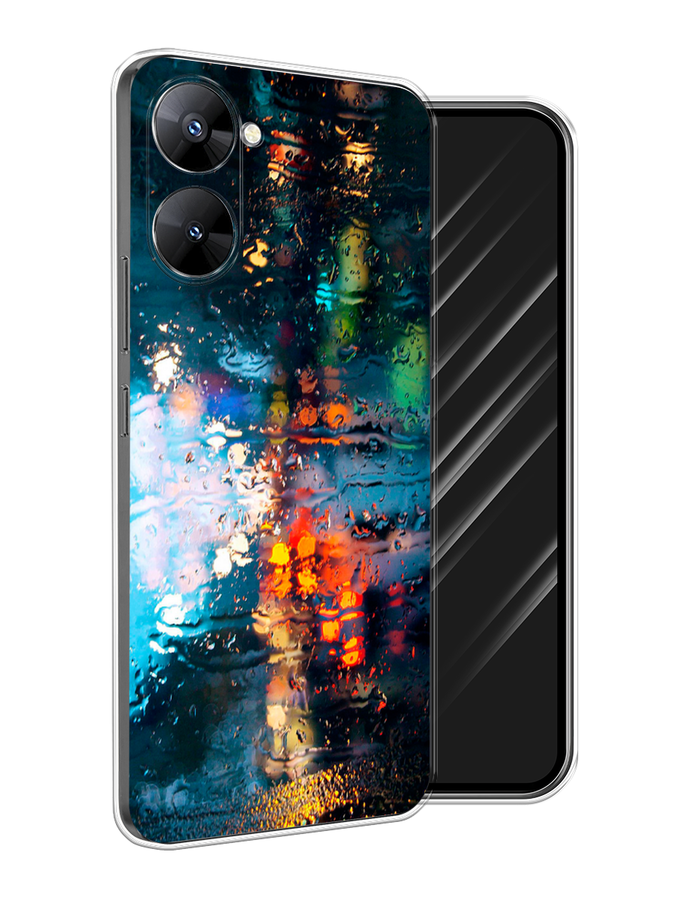 

Чехол Awog на Realme V30 5G/V30T 5G "Абстракция 28", Бирюзовый, 2513450-3
