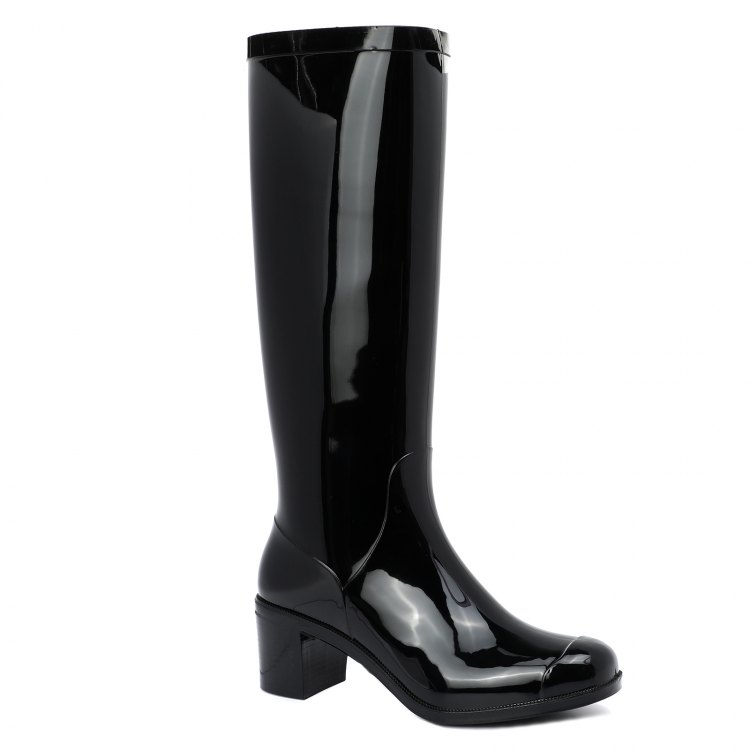 фото Женские резиновые сапоги tendance tall boots 02-169 цв. черный 36 eu