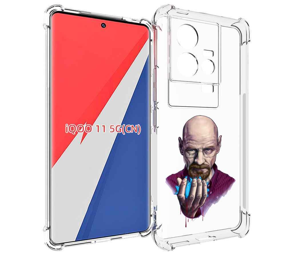 

Чехол MyPads разработчик для Vivo iQOO 11, Прозрачный, Tocco