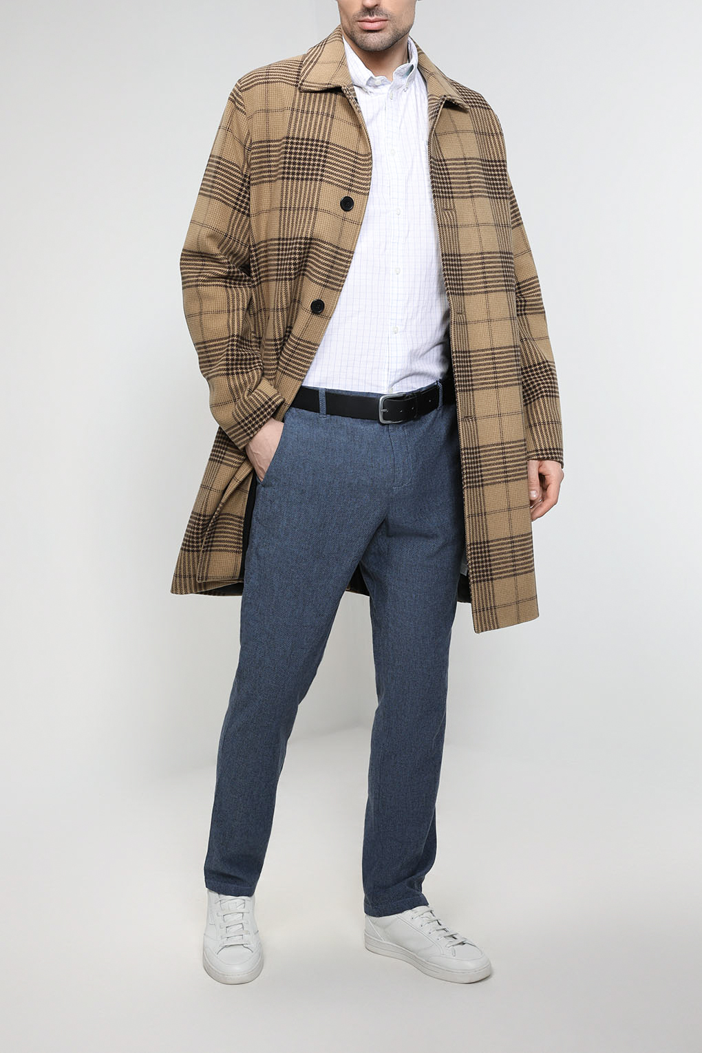 

Брюки мужские Guess M3GB01 WFB10 синие 30/33, Синий, M3GB01 WFB10