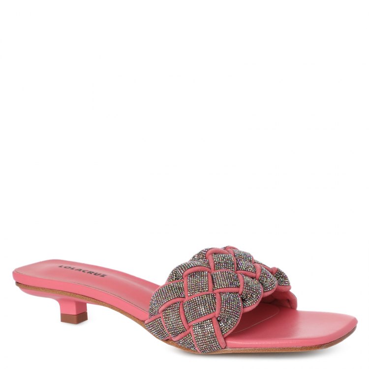 

Мюли женские Lola Cruz 053Z00BK розовые 39 EU, 053Z00BK