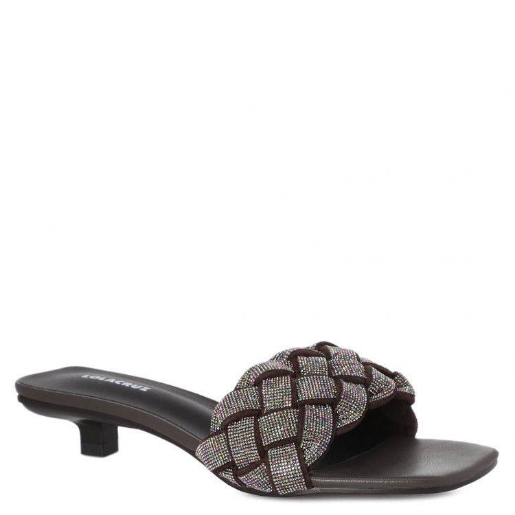 

Мюли женские Lola Cruz 053Z00BK коричневые 38 EU, 053Z00BK