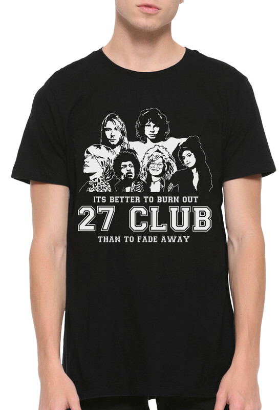 

Футболка мужская Dream Shirts Клуб 27 черная 3XL, Черный, Клуб 27