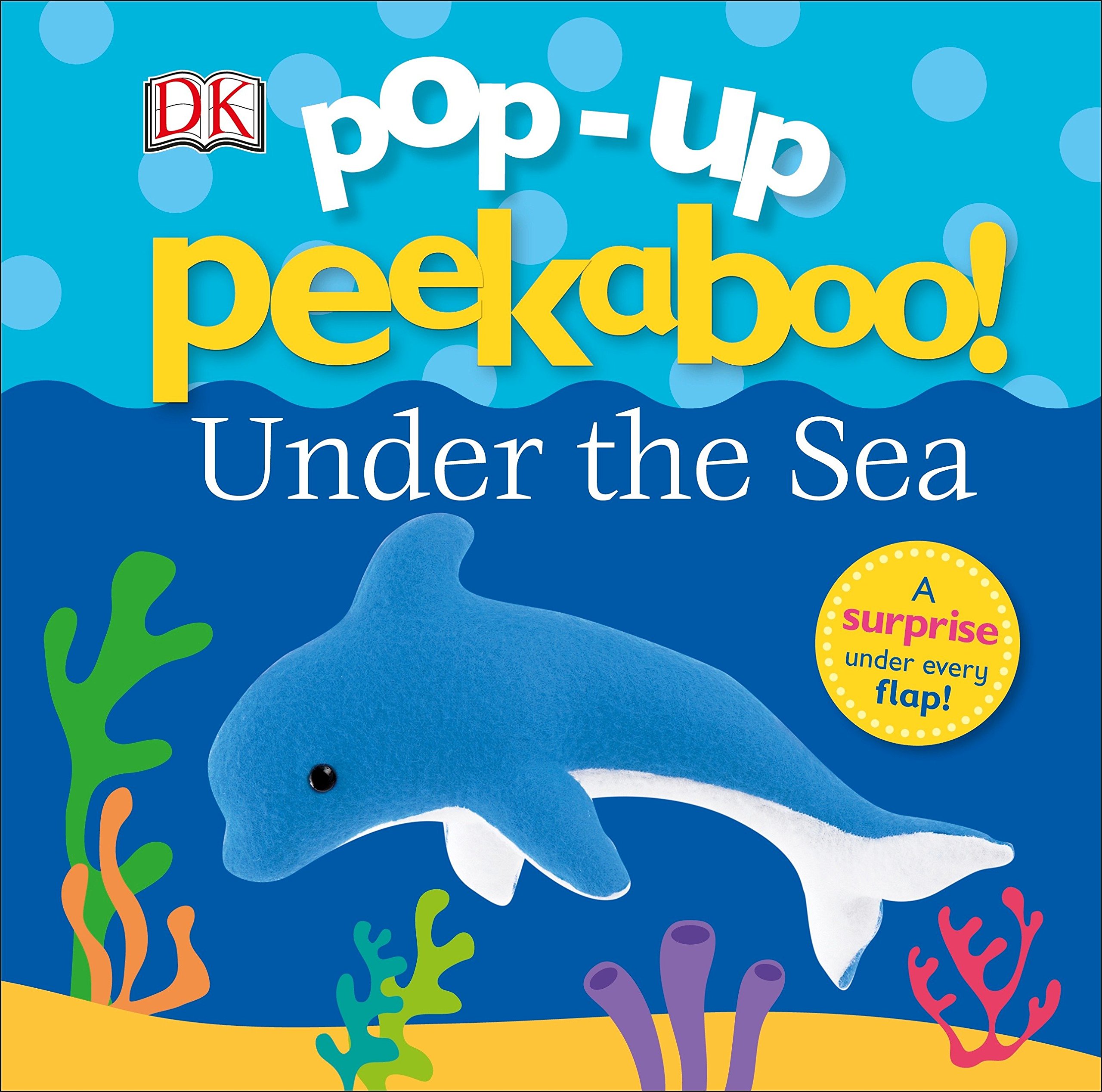 

Жители моря. Игра в прятки. Книга-панорама - Under The Sea. Pop-Up book