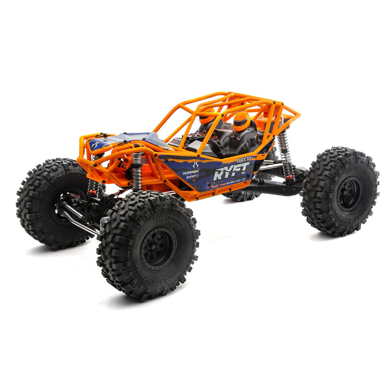 

Радиоуправляемая машинка Axial багги 1:10 RBX10 Ryft 4WD Rock Bouncer RTR (оранжевый)