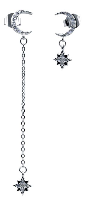 Серьги из серебра с фианитом Silver Wings 02DE6121A-202 950₽