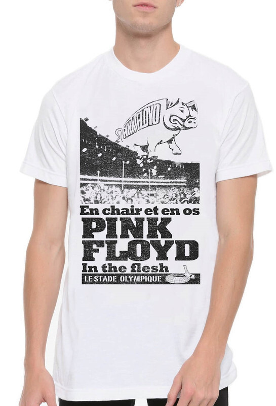 фото Футболка мужская dreamshirts pink floyd - пинк флойд белая xs