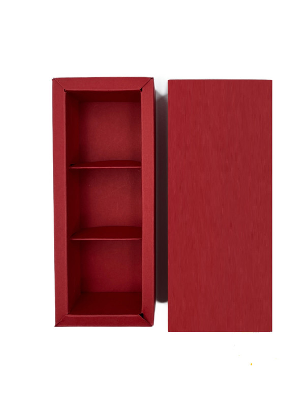 

Самосборная коробка Art&Craft для конфет размер 13х3х5см,6 шт. Цвет: красный, Подарочная коробка/Самосборная коробка