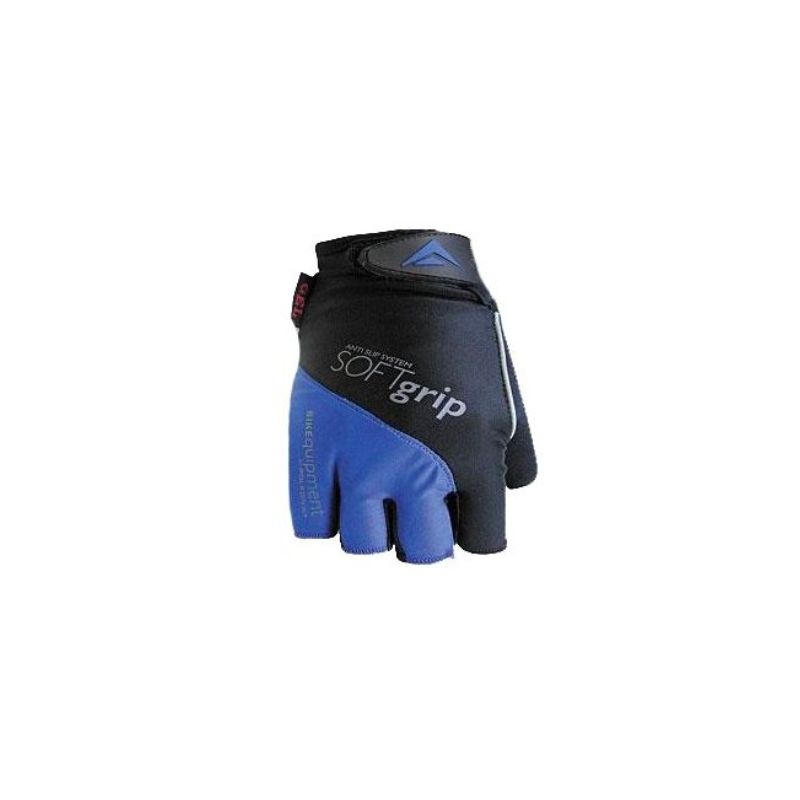 Велоперчатки Polednik SOFT GRIP NEW р. 11 XL синие, эластичный верх, прорезиненная ладошка