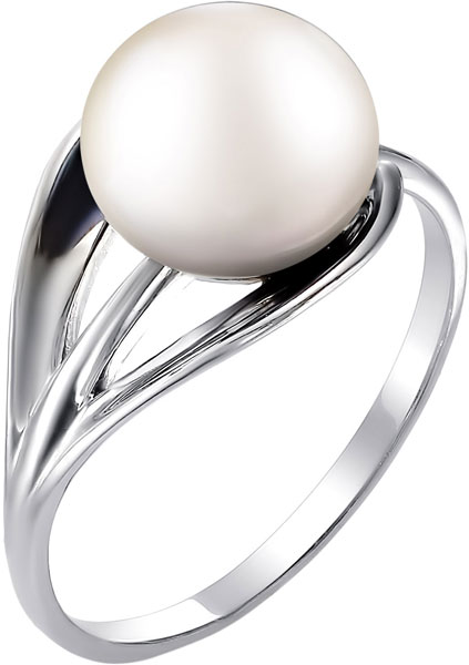 Кольцо из серебра с жемчугом р. 18,5 DeFleur 27021S1