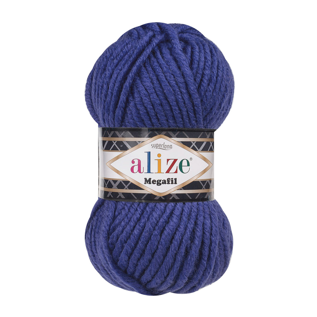 

Пряжа ALIZE SUPERLANA MEGAFIL 100гр. 55м (25% Шерсть - 75% Aкрил) (215 черника)