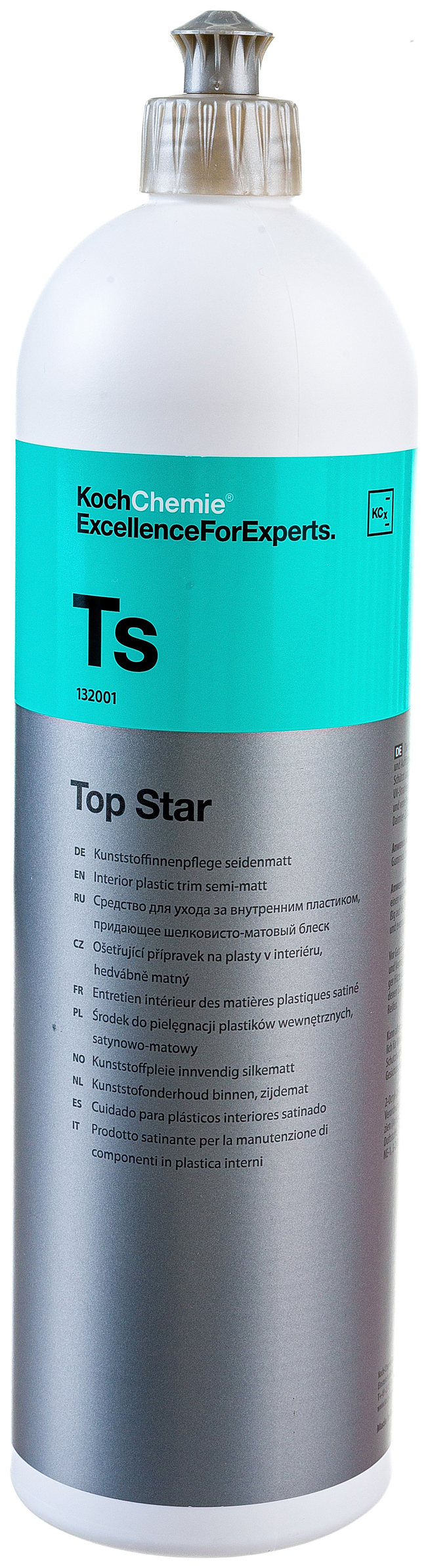 KOCHCHEMIE Полироль пластика молочко 1л Top Star KOCH