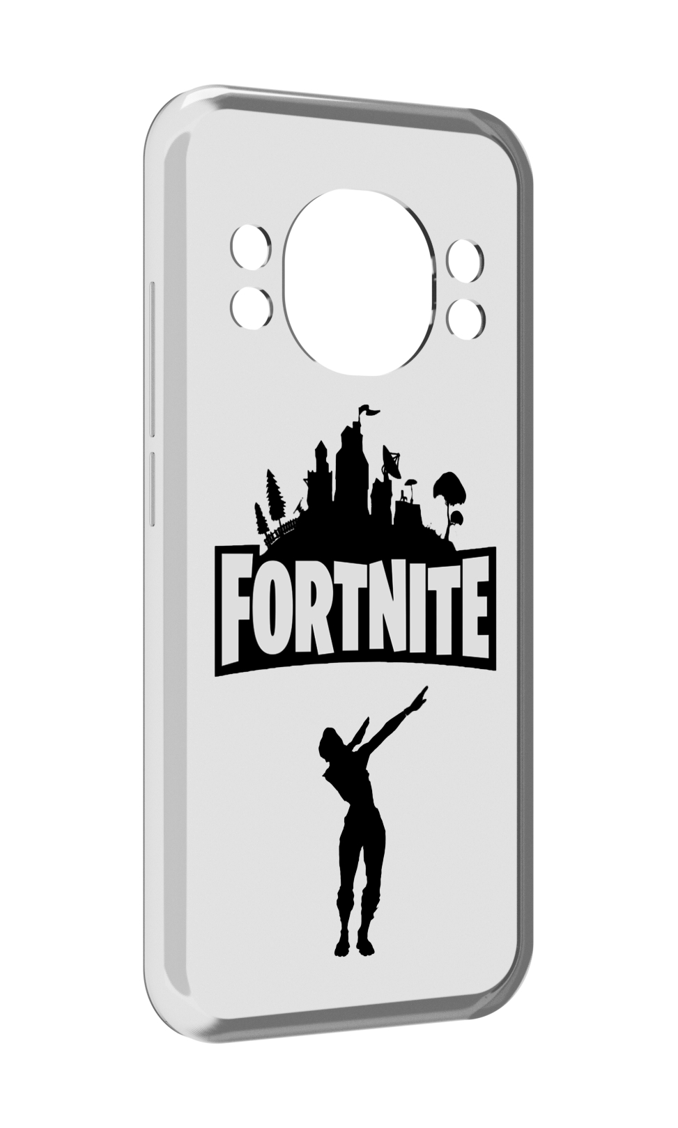 

Чехол MyPads fortnite-2 для Doogee S98 / S98 Pro, Прозрачный, Tocco