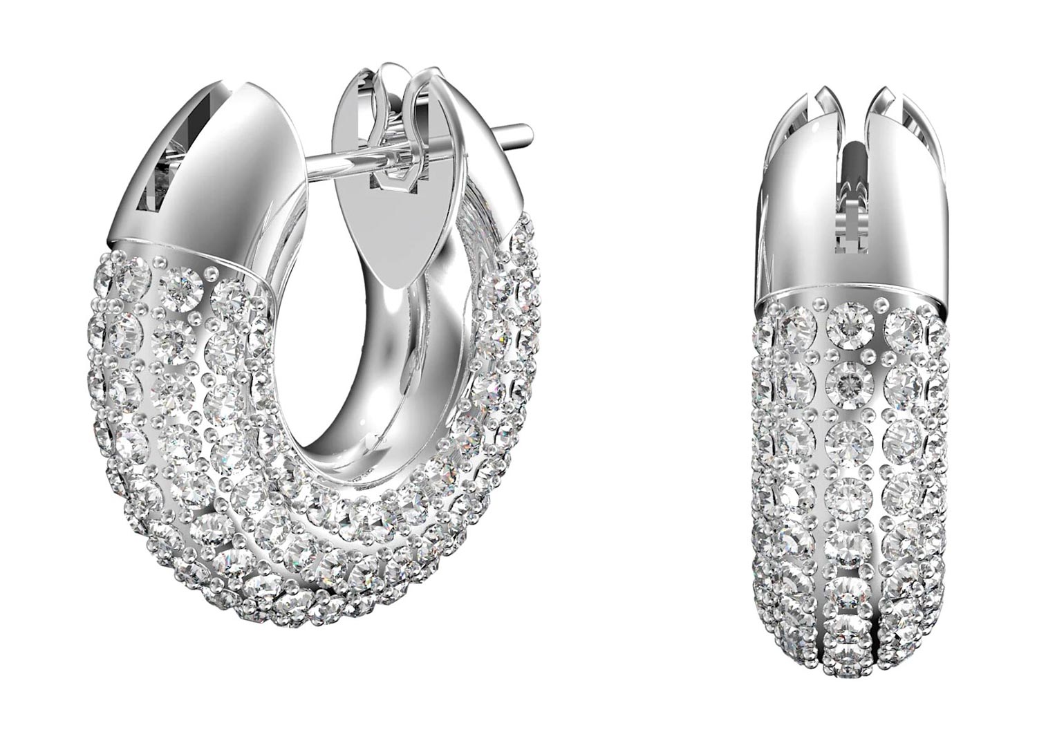 

Серьги конго из металла Swarovski 5618306, Swarovski, 5618306