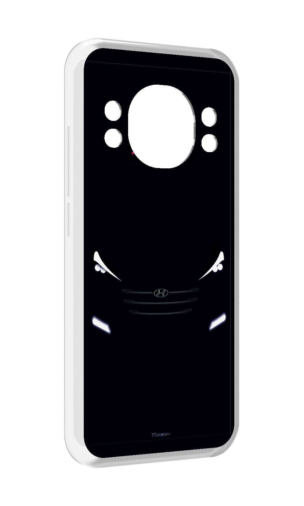 

Чехол MyPads hyundai 1 для Doogee S98 / S98 Pro, Прозрачный, Tocco