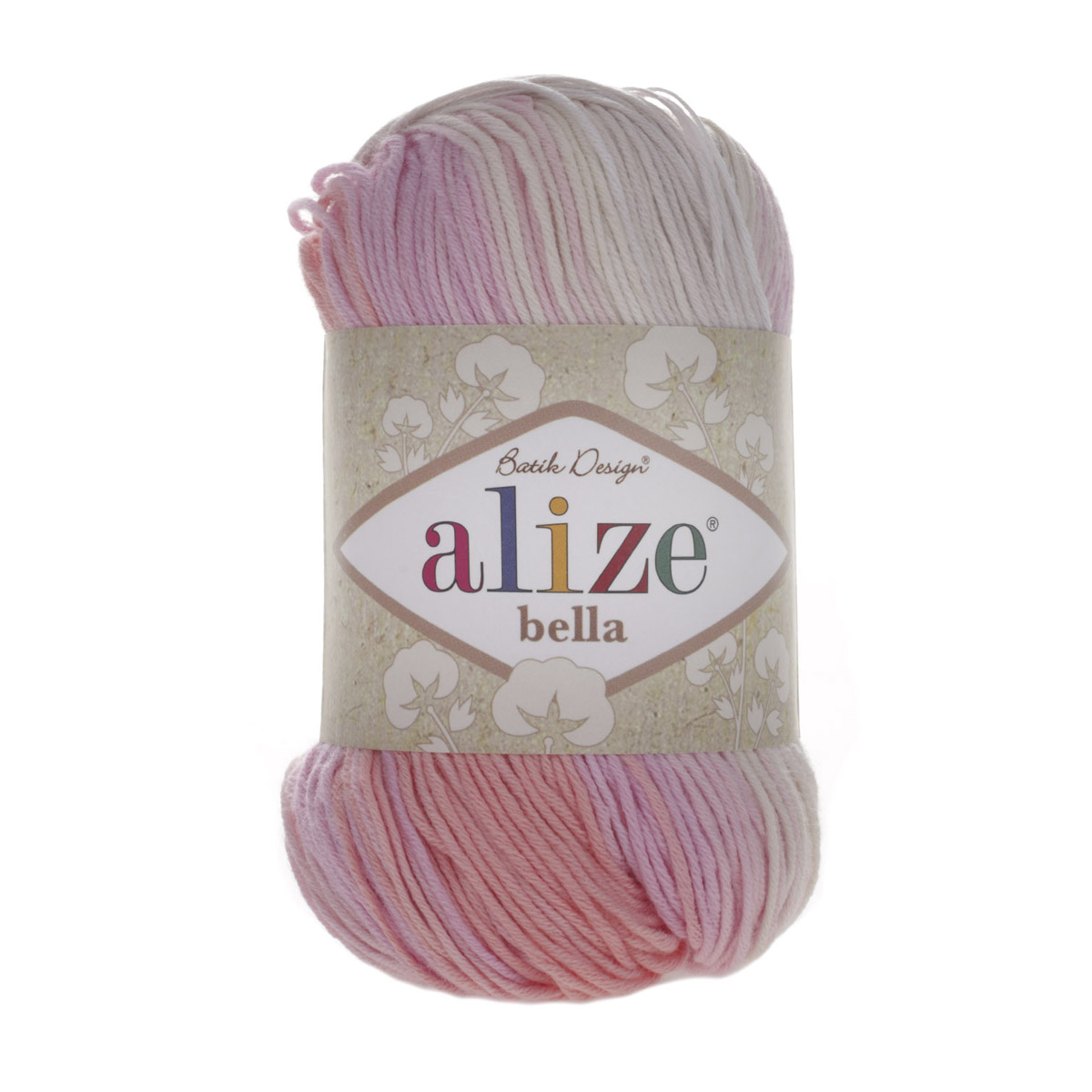 

Пряжа ALIZE Bella Batik 100 100гр. 360м.(100% хлопок) (2807 секционный)