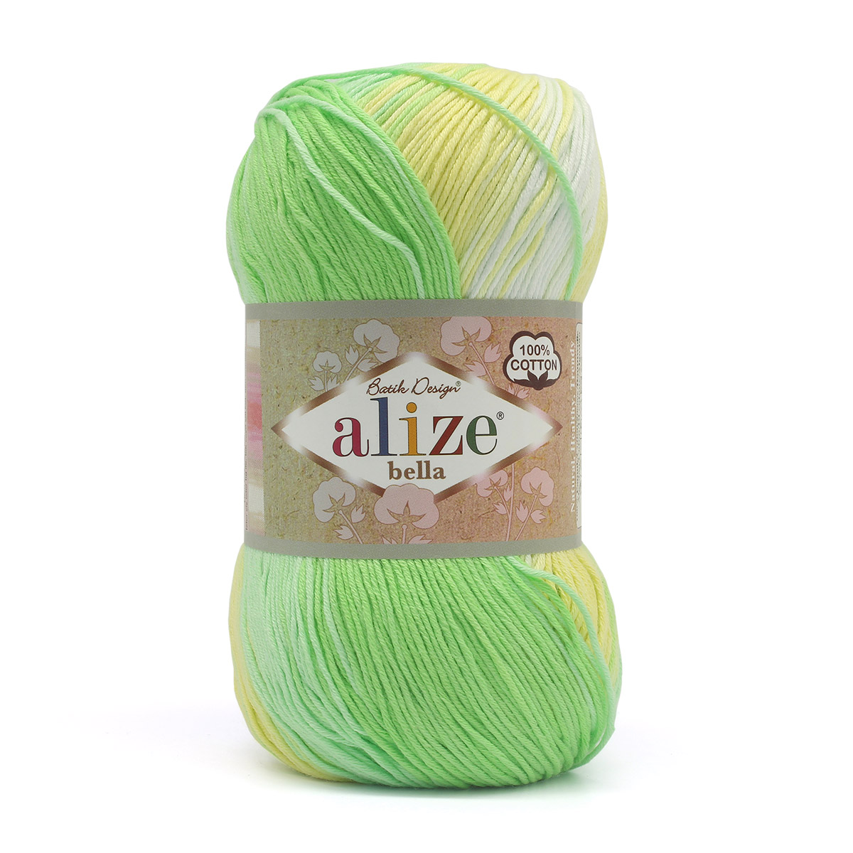 

Пряжа ALIZEBella Batik 100 100гр. 360м.(100% хлопок) (2131 секционный)
