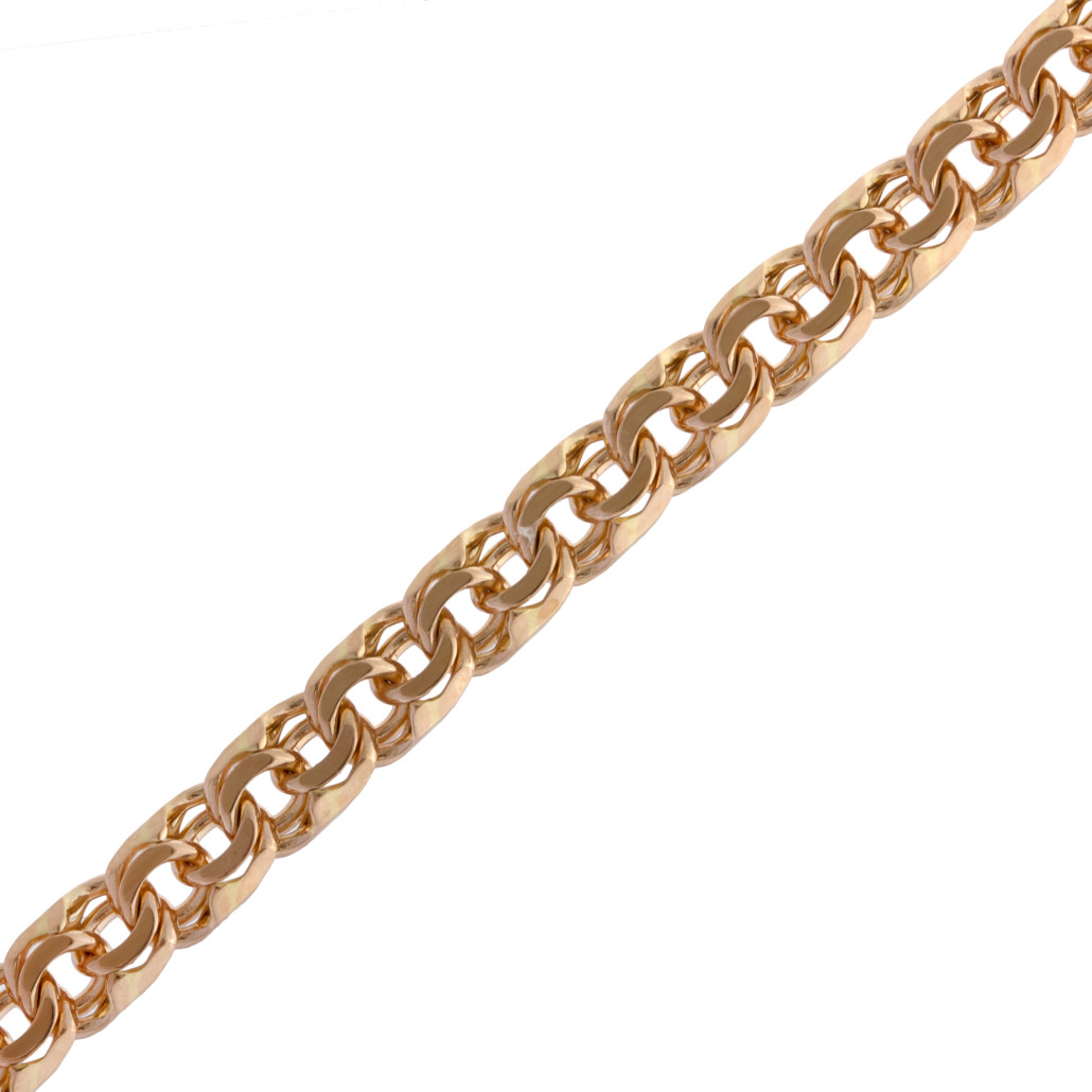 

Цепочка из красного золота 55 см Золото Дисконт Ц-БКз-10, Ц-БКз-10