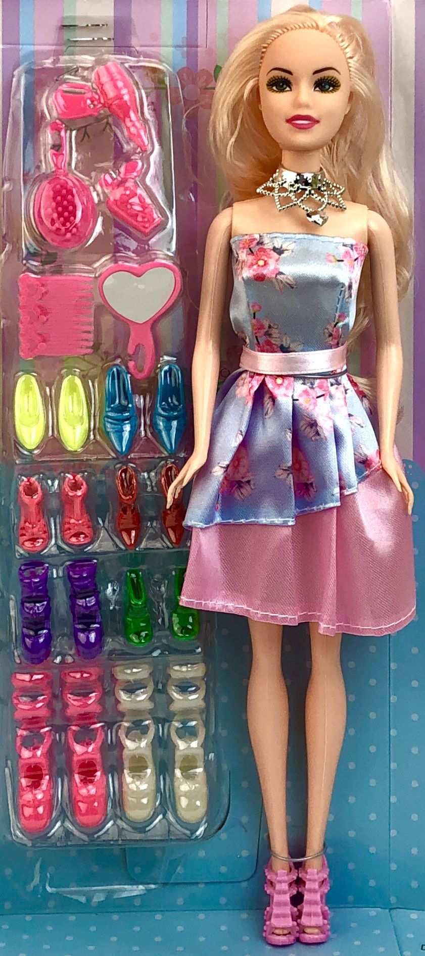Кукла BETTINA Beauty Girl, с набором обуви, с аксессуарами, 30 см