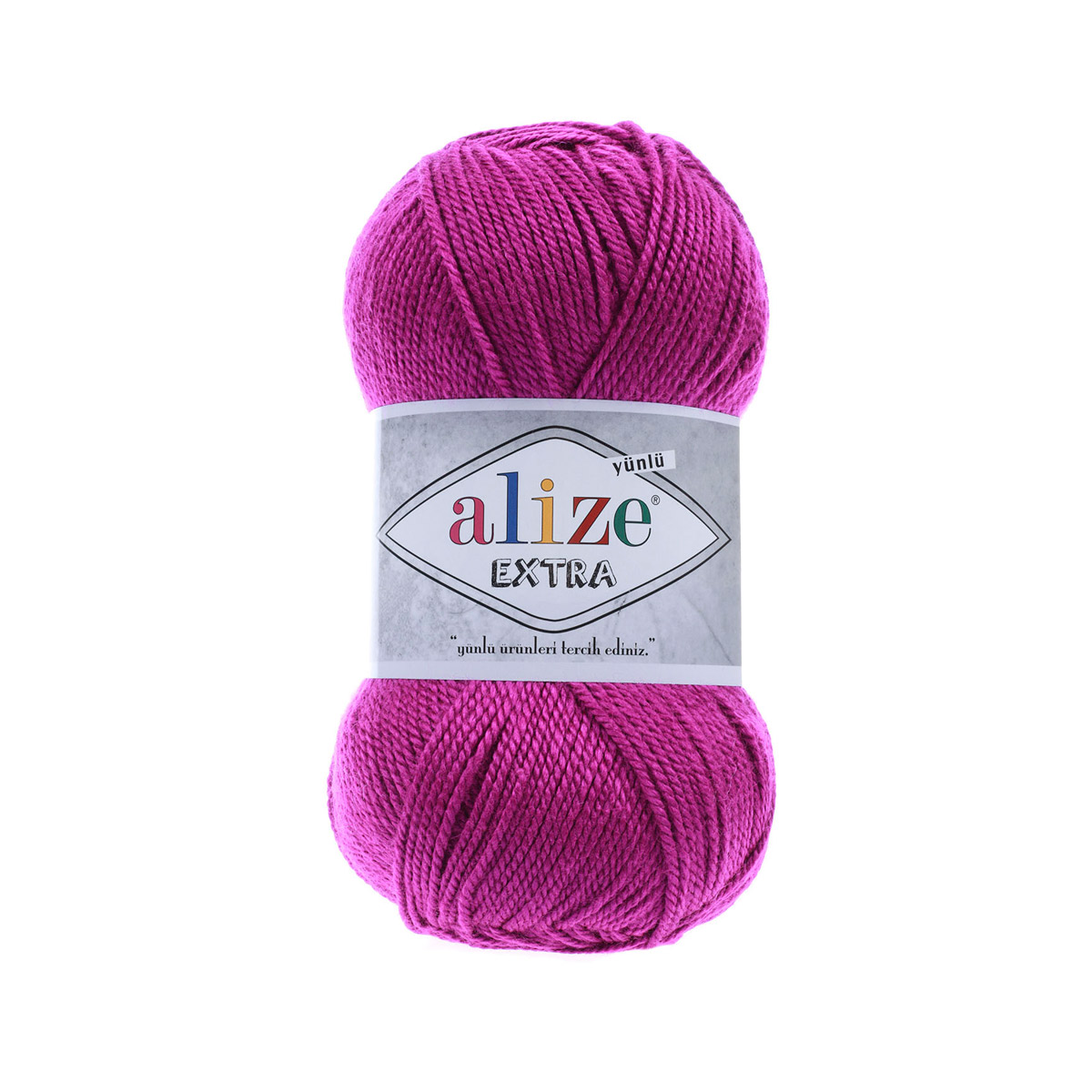 

Пряжа ALIZE EXTRA 100гр. 220м (100% Aкрил) (621 фуксия)