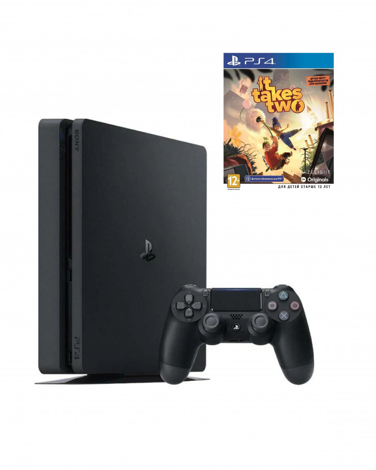 

Игровая приставка Sony PlayStation 4 Slim 1000 ГБ HDD+It Takes Two