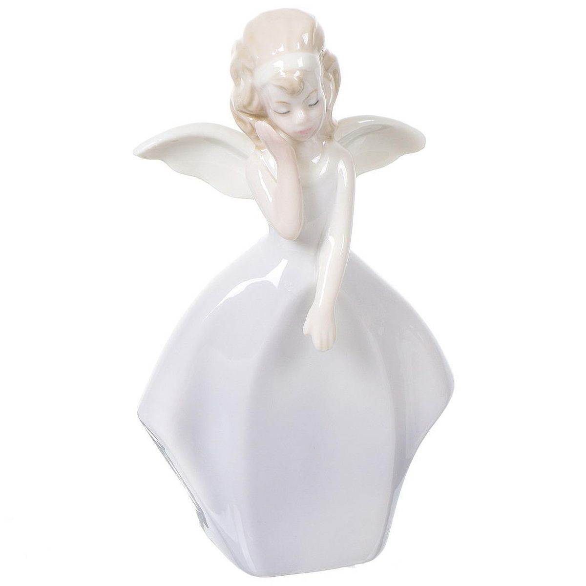 

Фигурка декоративная Балерина, 13.5 см, Y4-3684, Белый
