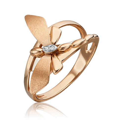 

Кольцо из золота р.17 PLATINA jewelry 01-5494-00-101-1111, бриллиант, 01-5494-00-101-1111