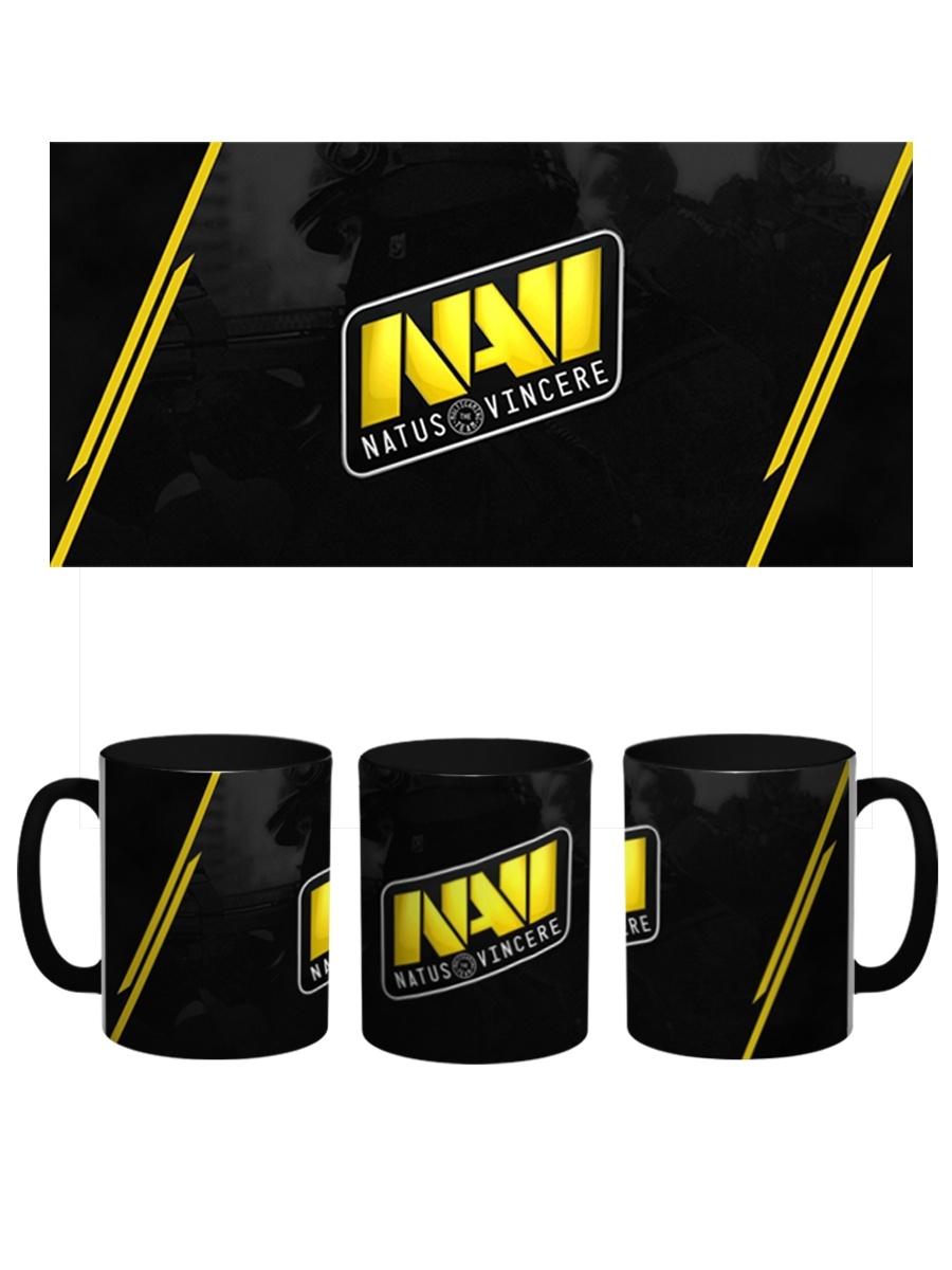 

Кружка СувенирShop "Na'Vi/Нави/Dota/CSGO" 330 мл, CU-GMTM20-BI/2S