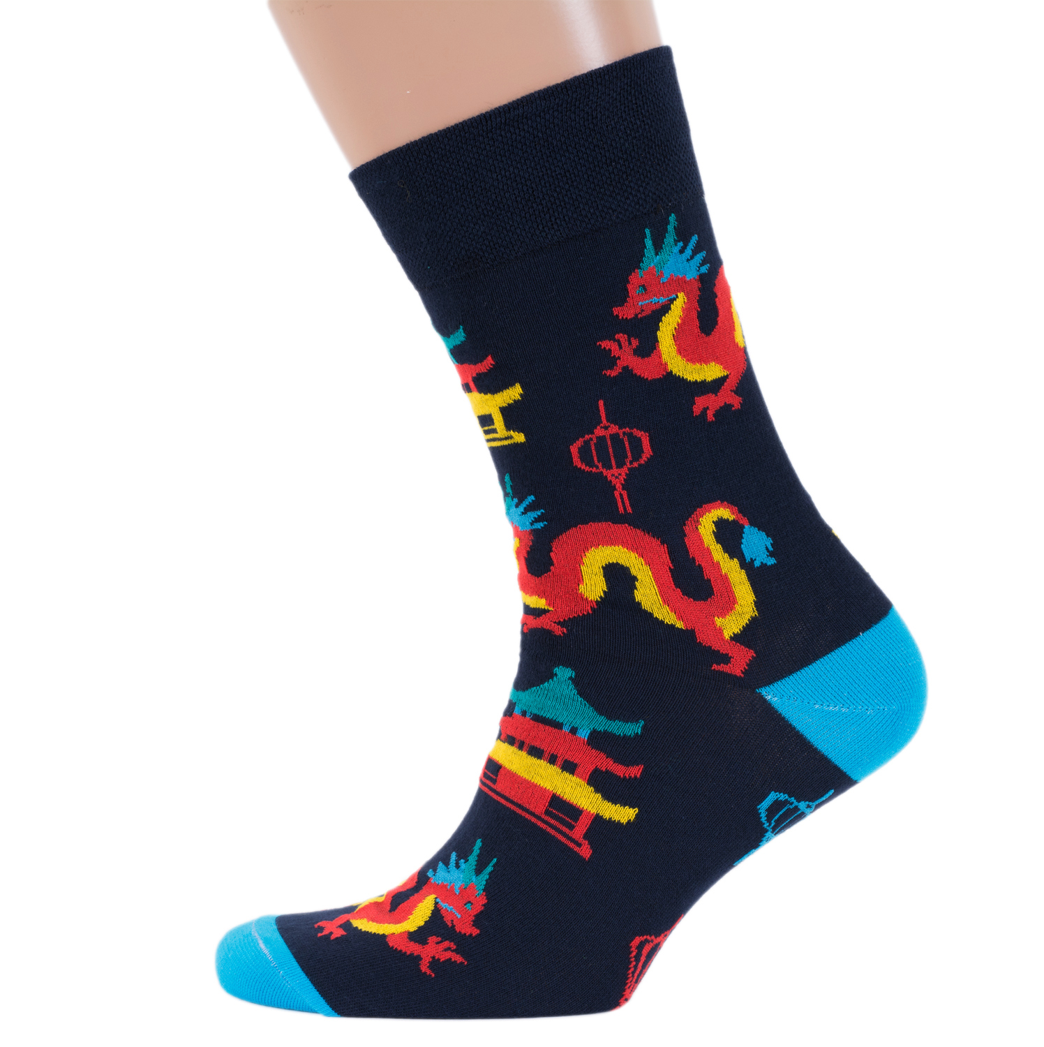 

Носки мужские MoscowSocksClub nm-69 синие 27, nm-69