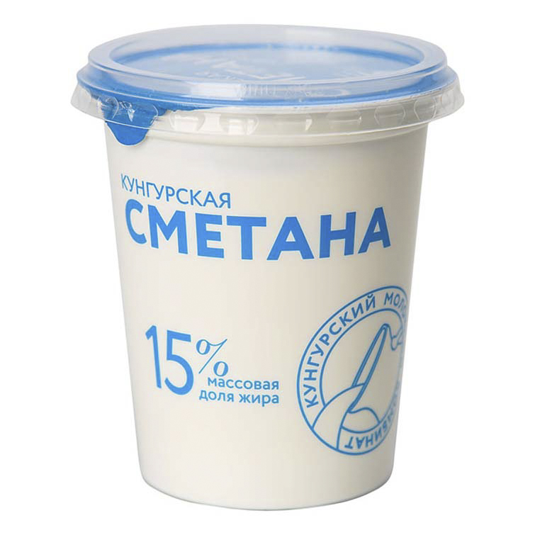 

Сметана Кунгурский молочный комбинат 15% 180 г