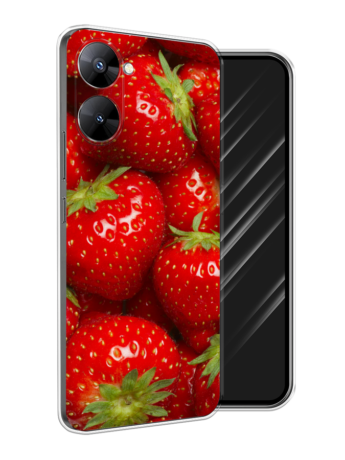 

Чехол Awog на Realme V30 5G/V30T 5G "Клубника", 2513450-10