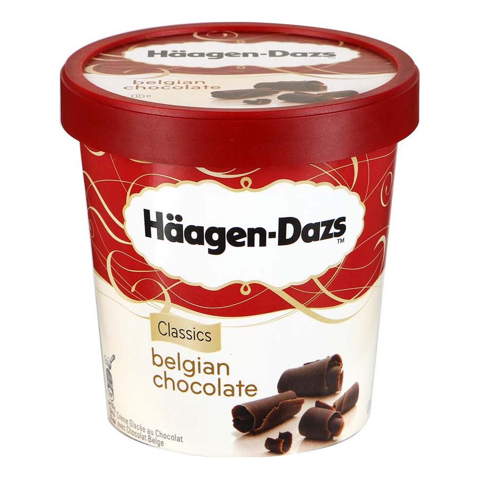 Haagen Dazs бельгийский шоколад