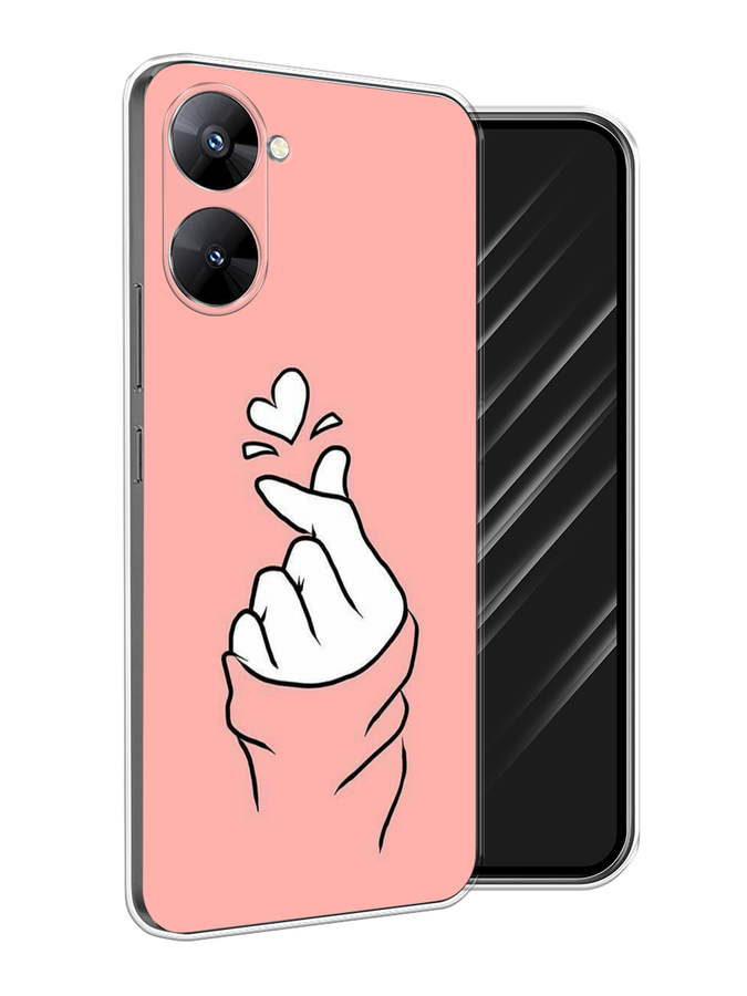 

Чехол Awog на Realme V30 5G/V30T 5G "Любовь-щелк", Оранжевый, 2513450-7