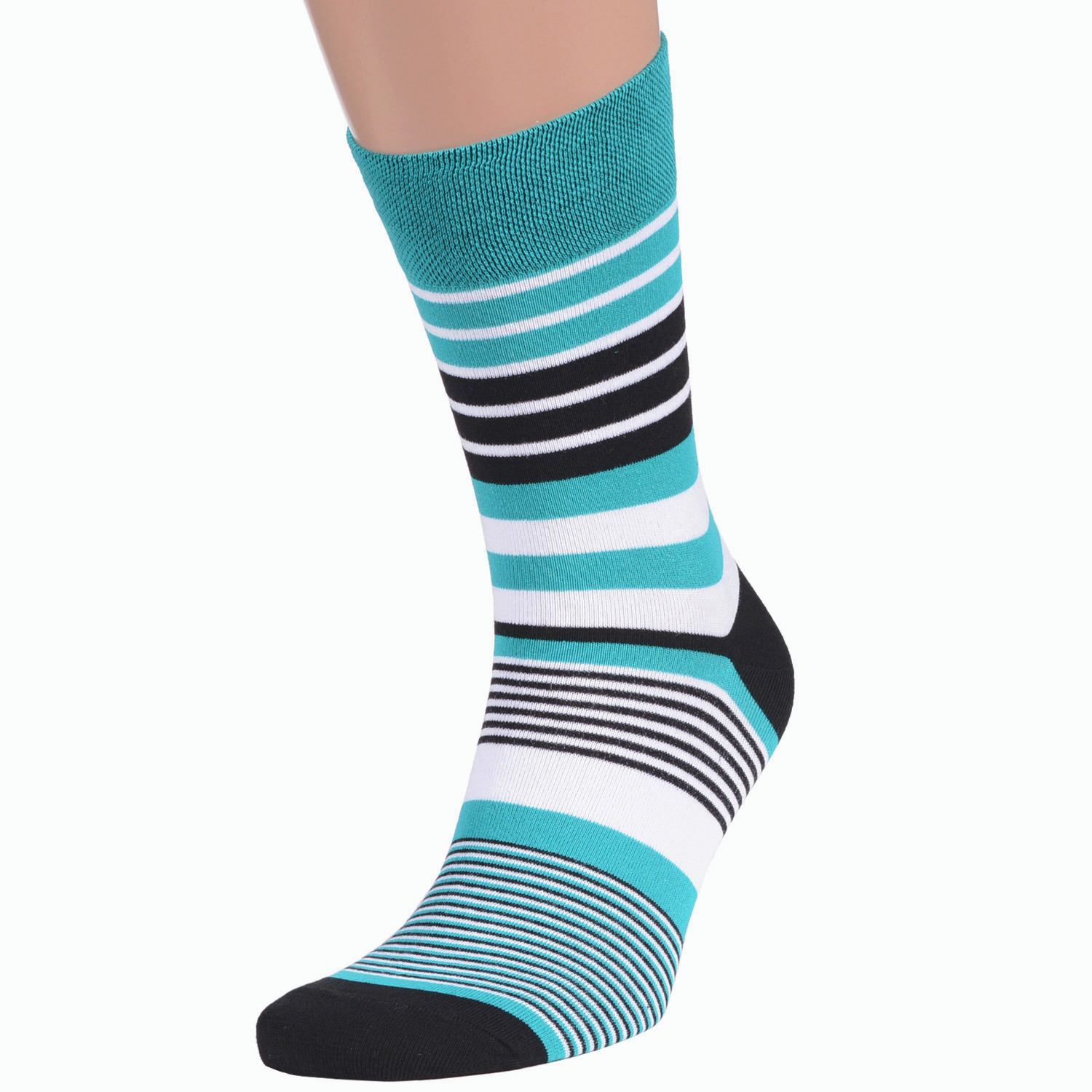 

Носки мужские MoscowSocksClub nm-47 бирюзовые 25, Бирюзовый, nm-47