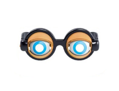 фото Детские карнавальные очки карнавал к 1053 - 02 очки глаза голубые