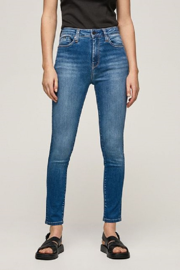 

Джинсы женские Pepe Jeans London PL204155GV90 синие 27, Синий, PL204155GV90