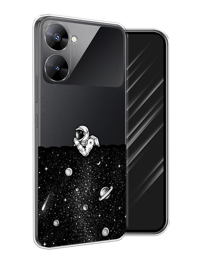

Чехол Awog на Realme V30 5G/V30T 5G "Космический сон", Серый, 2513450-4