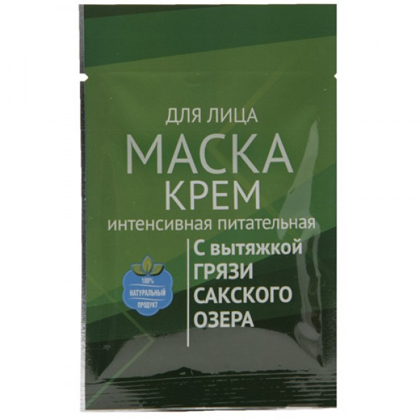 

Крем-маска ТД Сакские грязи питательная с сакской гязью, 15 мл