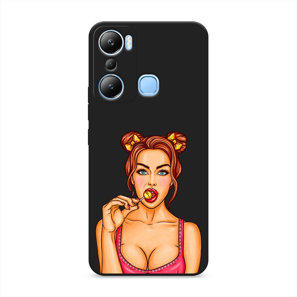 

Чехол Awog на Infinix Hot 20i "Вкусный леденец", Бежевый;коричневый;розовый, 3102952-1