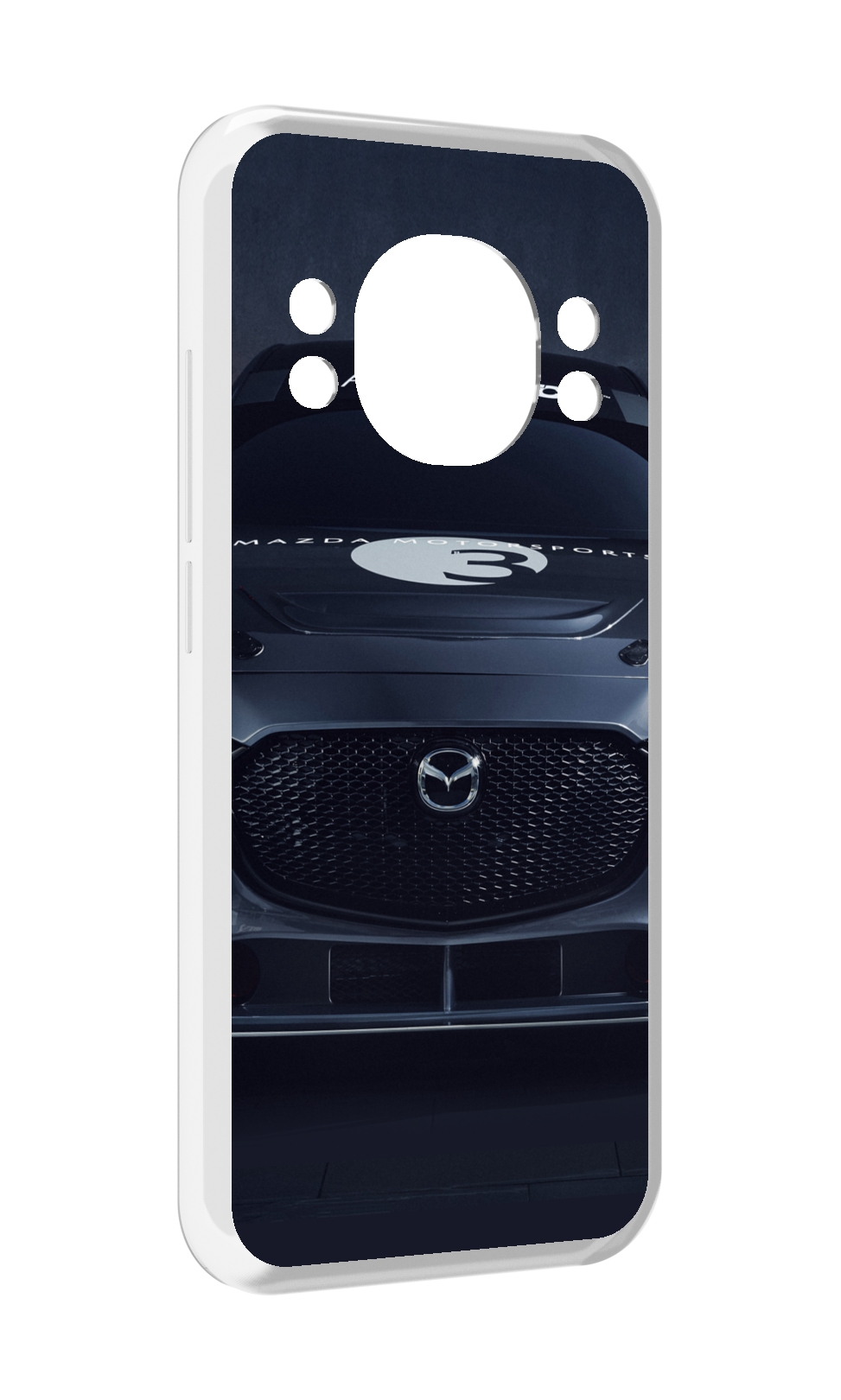 

Чехол MyPads mazda 3 для Doogee S98 / S98 Pro, Прозрачный, Tocco