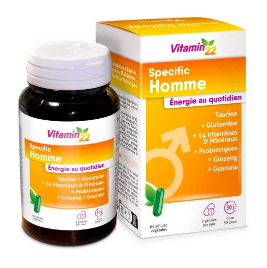 

Витаминный комплекс VITAMIN 22 для мужчин 60 капcул