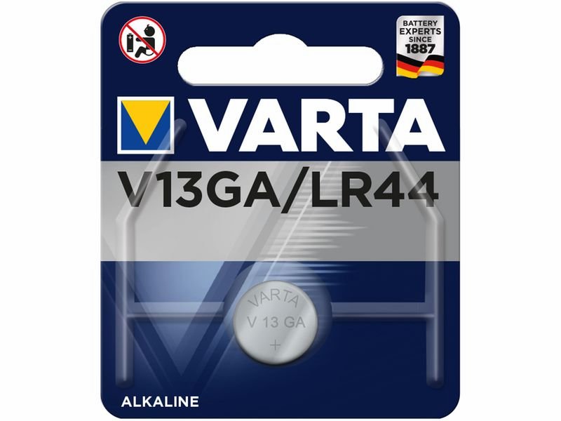 Батарейка щелочная VARTA 200.01344 LR44 (LR1154, G13) 1.5V