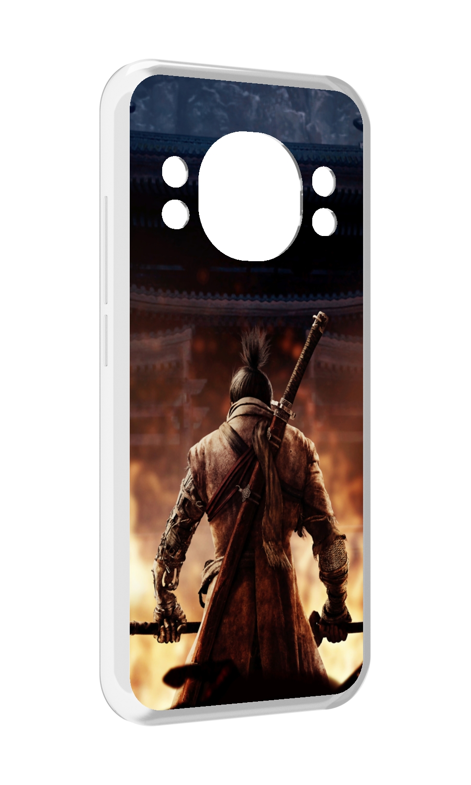 

Чехол задняя-панель-накладка-бампер MyPads sekiro для Doogee S98 / S98 Pro противоударный, Прозрачный, Tocco