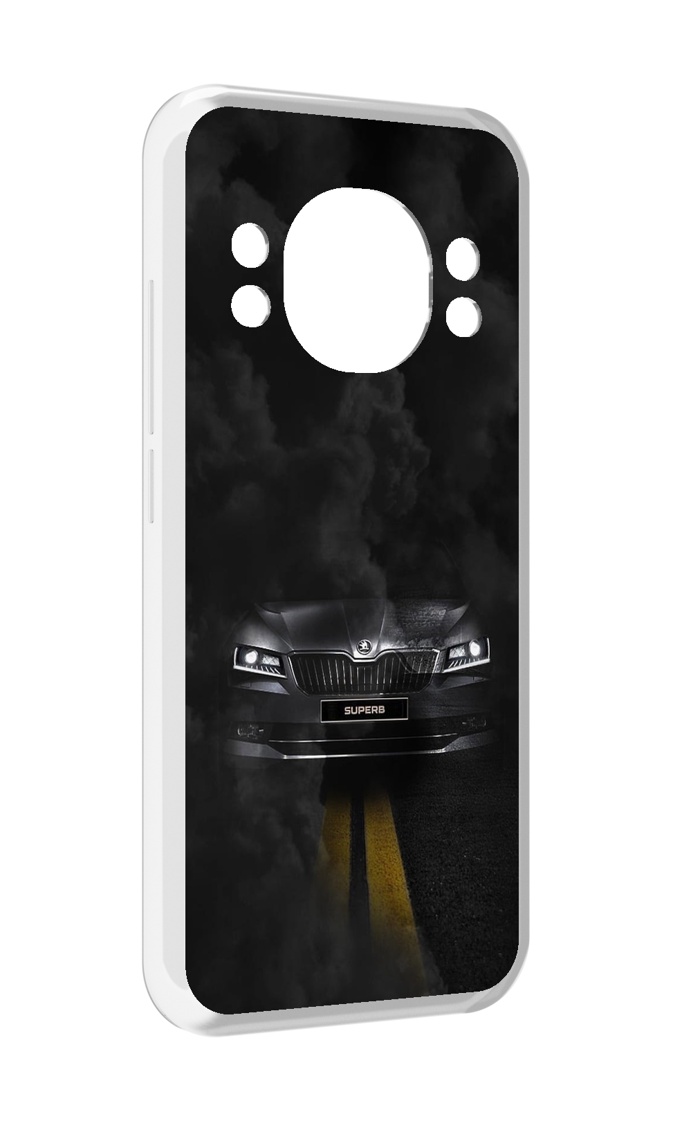 

Чехол MyPads skoda 1 для Doogee S98 / S98 Pro, Прозрачный, Tocco