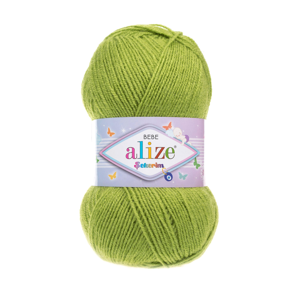 

Пряжа Alize 7731287_00043 SEKERIM BEBE 117 фисташка, SEKERIM BEBE