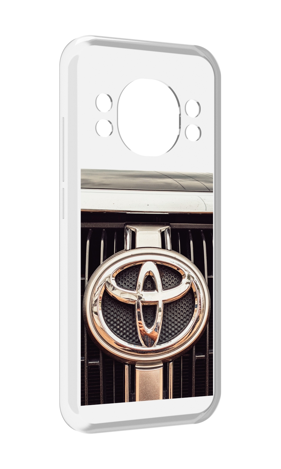 

Чехол MyPads toyota 3 для Doogee S98 / S98 Pro, Прозрачный, Tocco