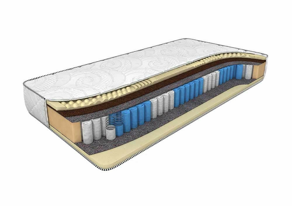 

Матрас Dreamline Smart Zone Soft 85х186, Бежевый;белый;серый;серебристый, Soft Smart Zone